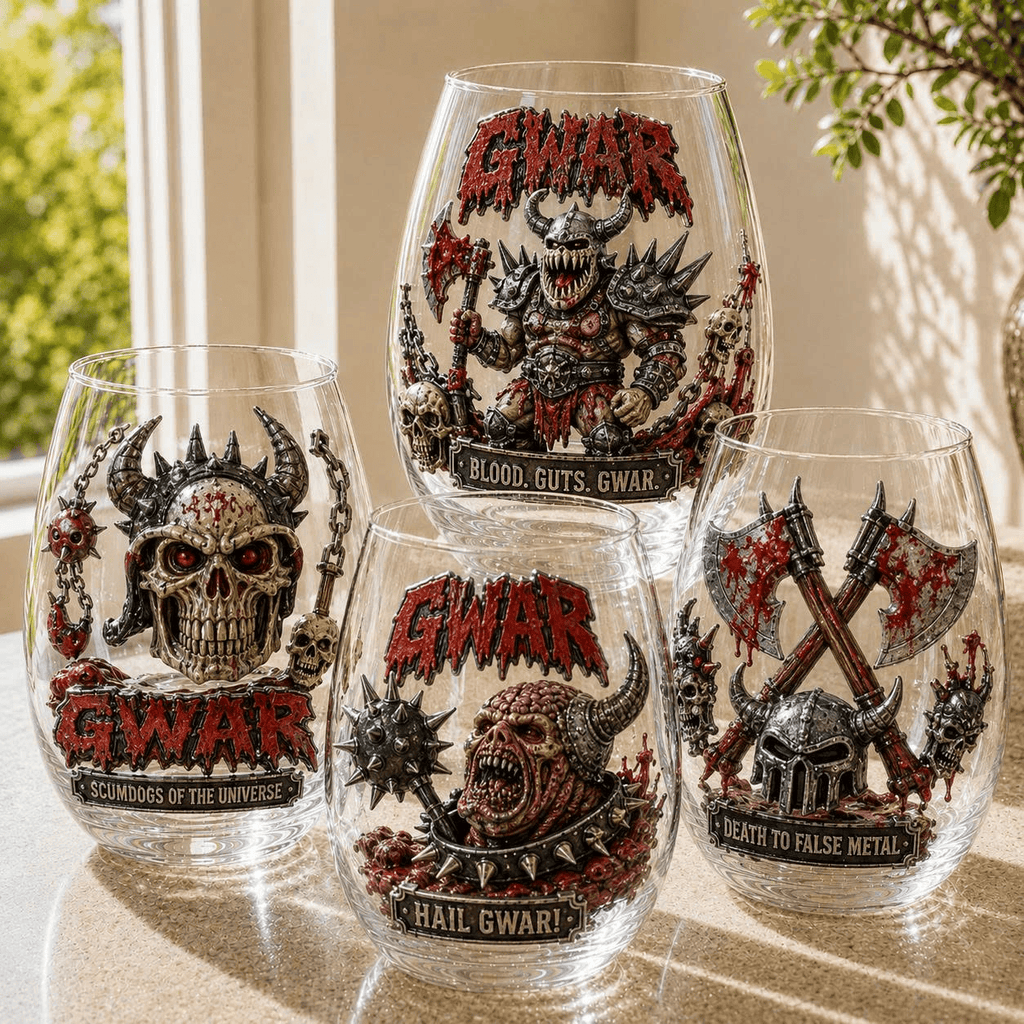 Premium GWAR Wine Glass Cup TTN