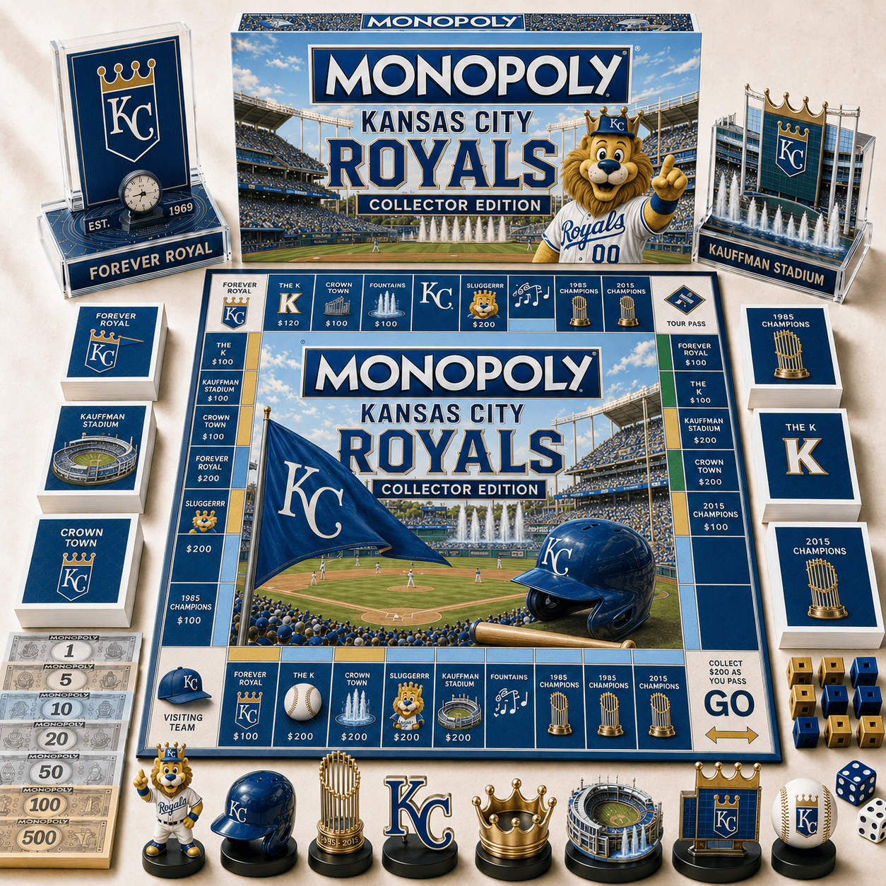 Premium KCR Board Game TMH