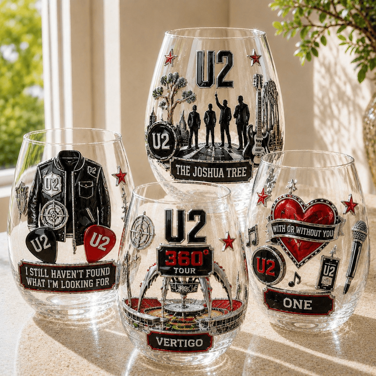 Premium U2B Wine Glass Cup PTT