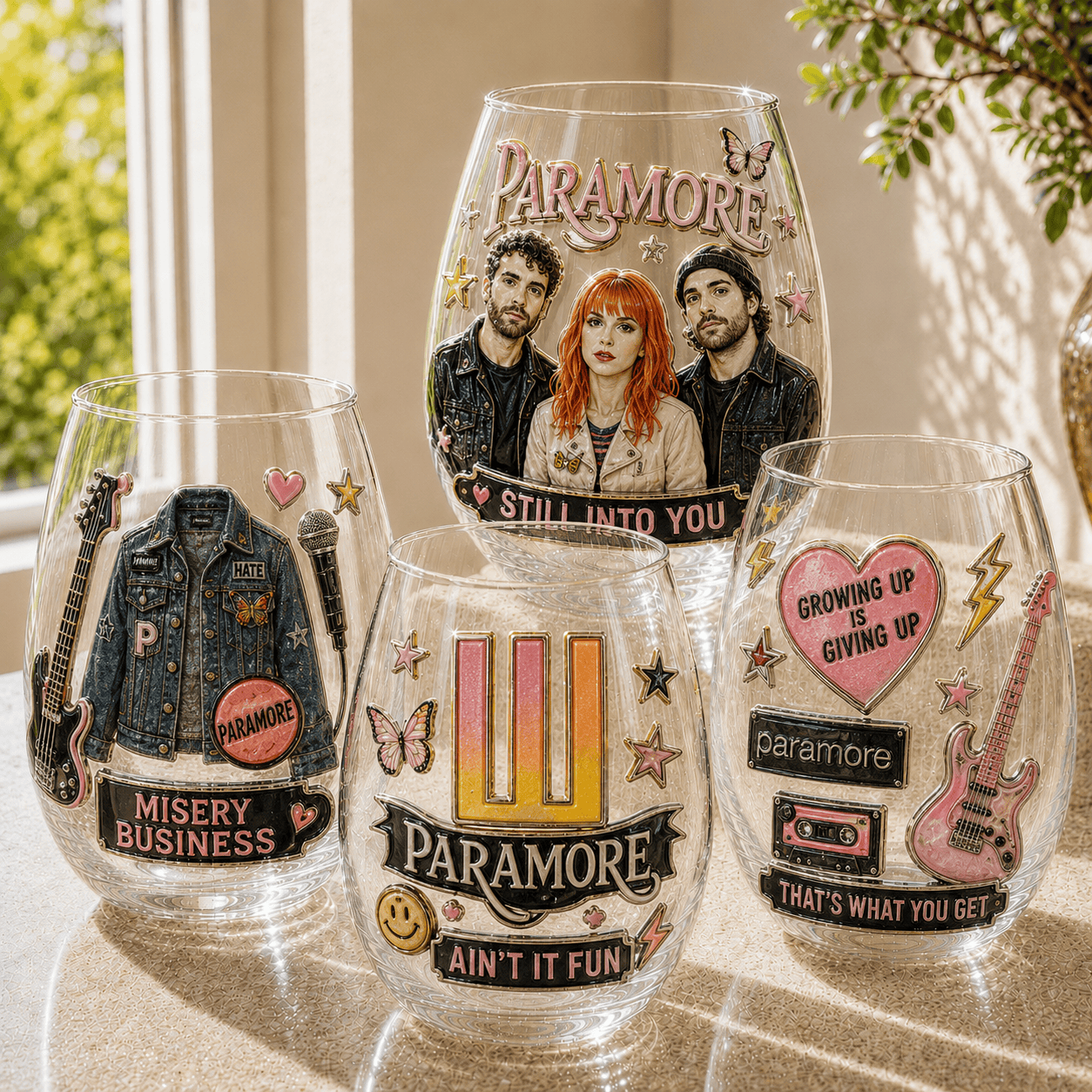 Premium PRM Wine Glass Cup PTT