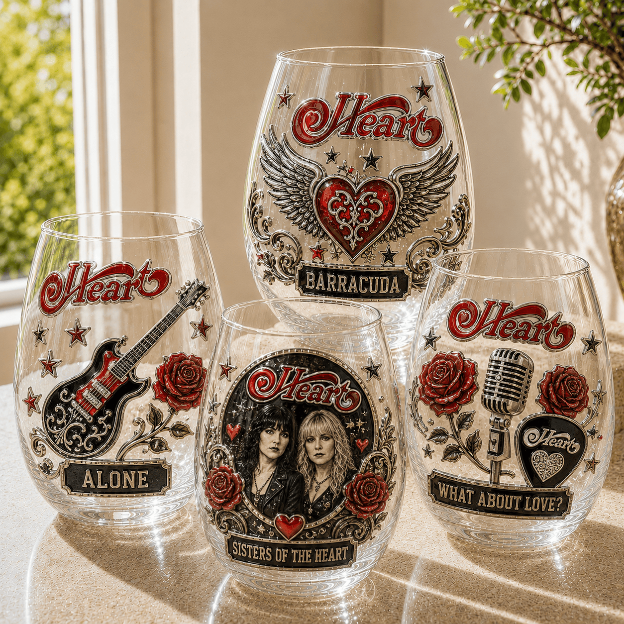 Premium HRT Wine Glass Cup PTT