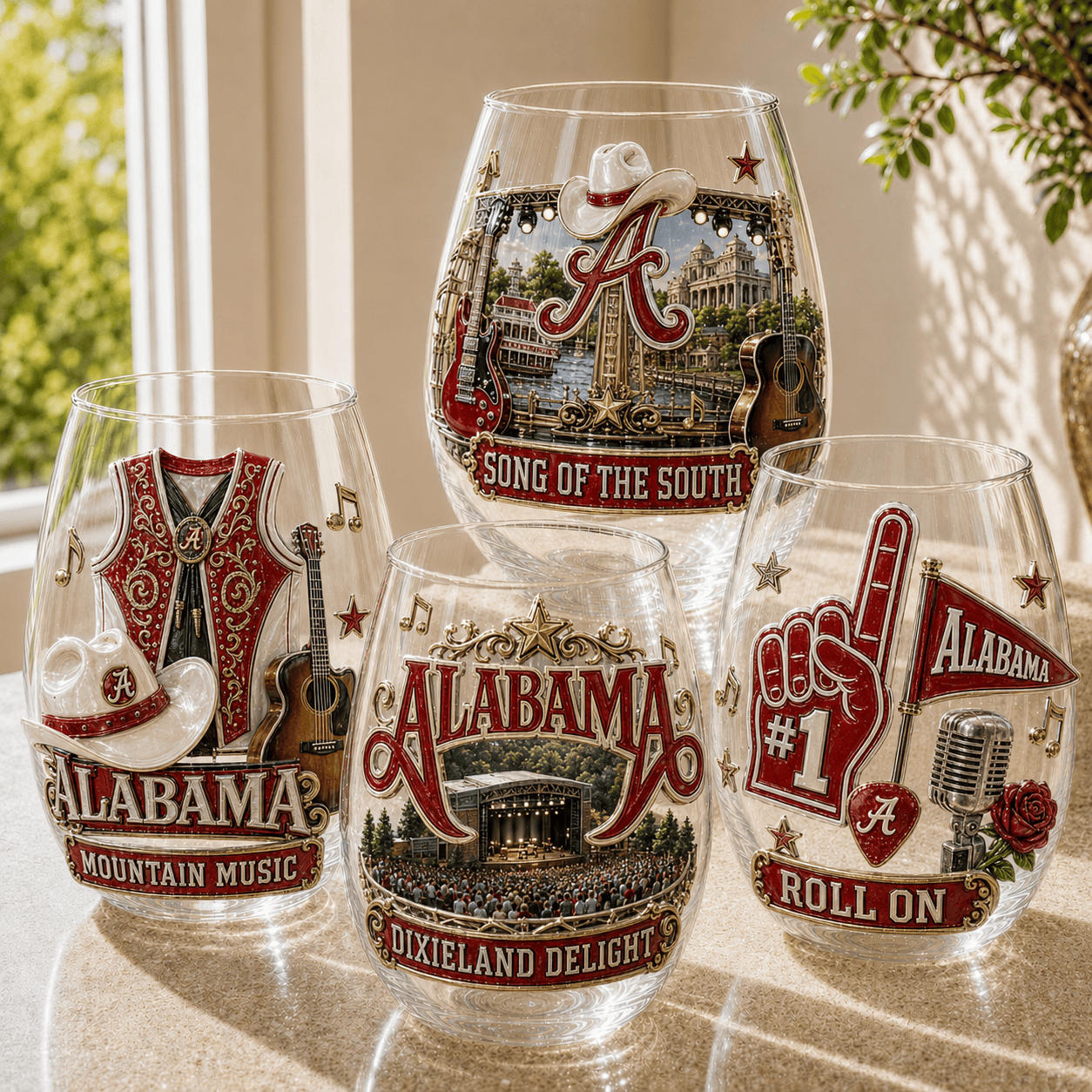 Premium ALBB Wine Glass Cup PTT