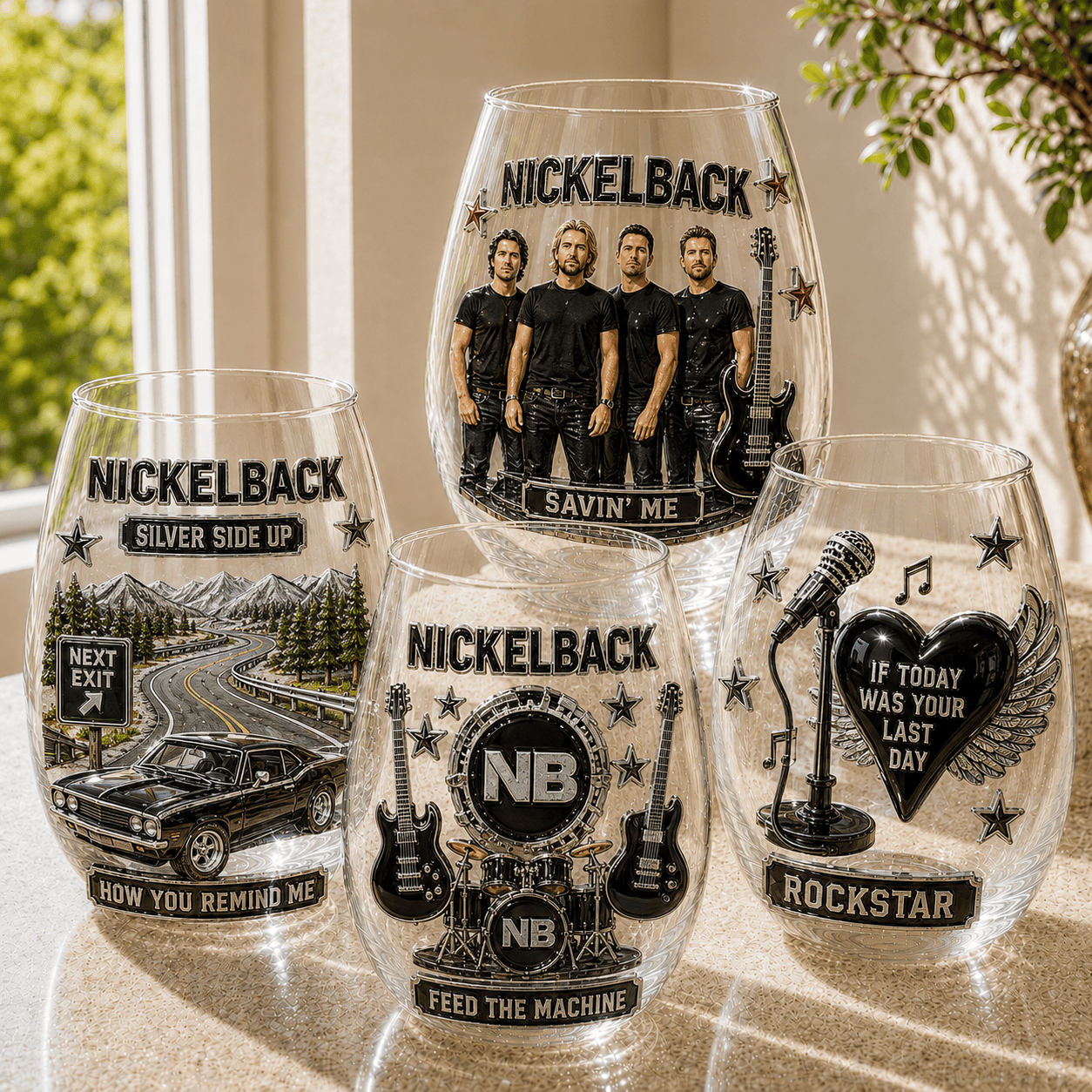 Premium NKB Wine Glass Cup PTT