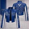 Premium ZPB Cropped Leather Zipper Jacket TNSM