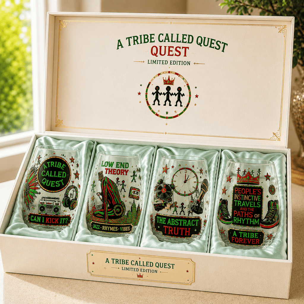 Premium ATCQ Wine Glass Cup TTN