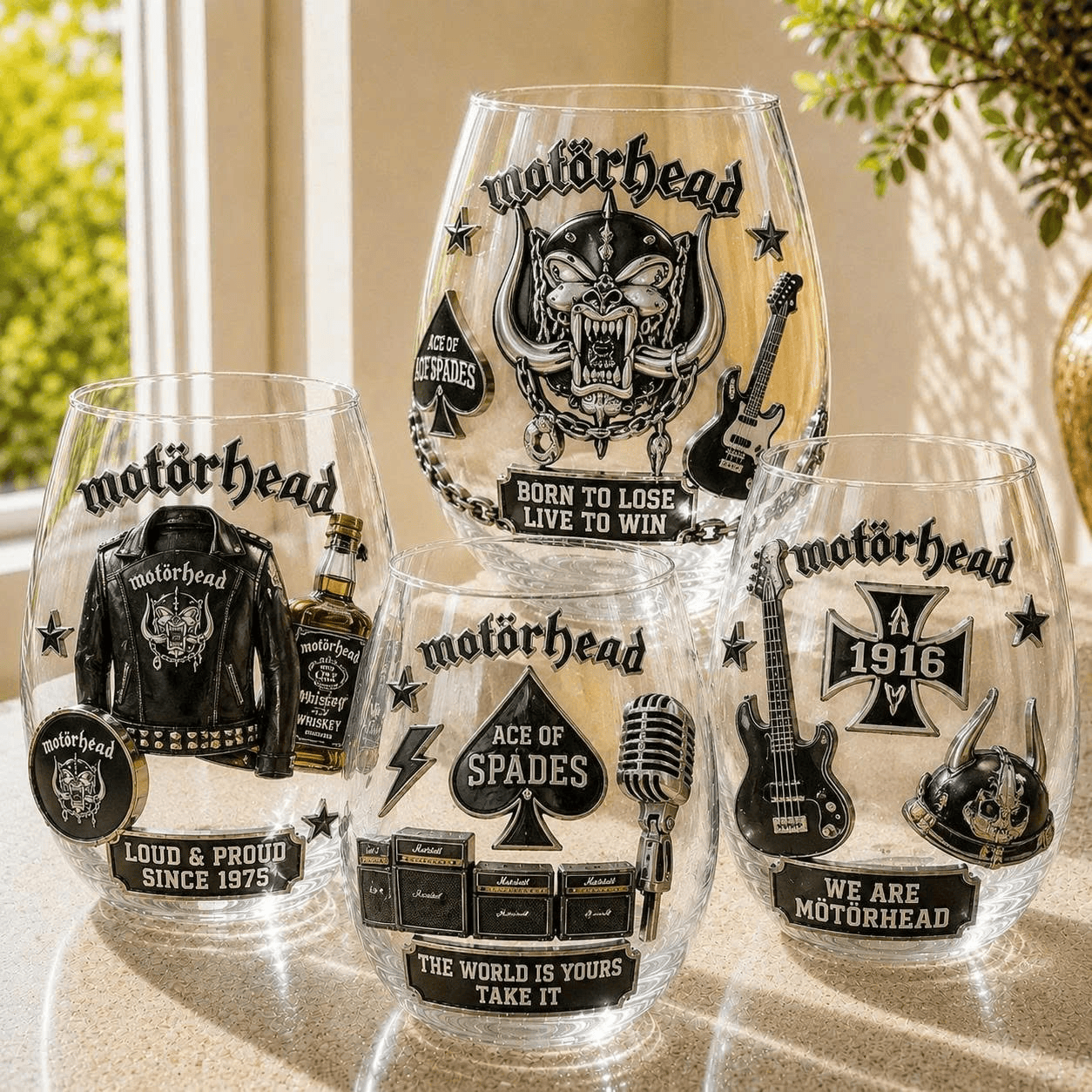Premium MTH Wine Glass Cup TTN