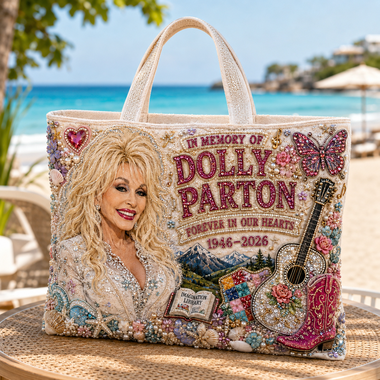 DLPT Summer Vibes Tote Bag HQH