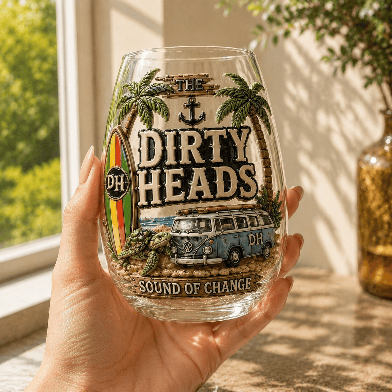 Premium TDHS Wine Glass Cup TTN