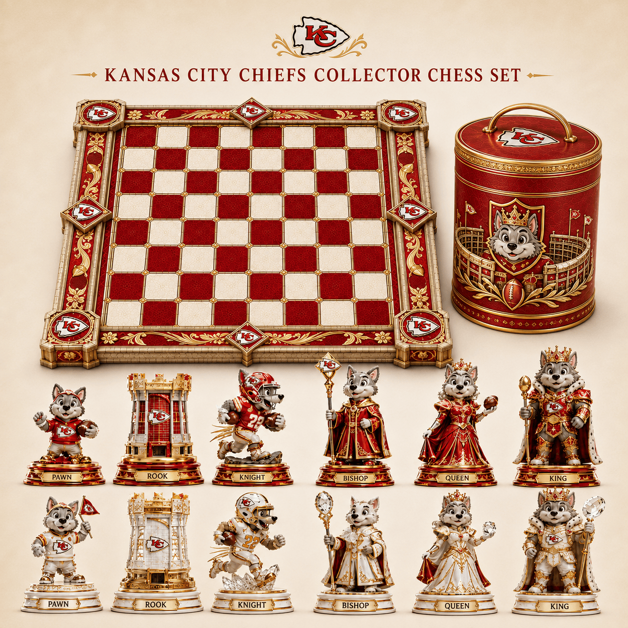 Premium KCC Chess Set PDL