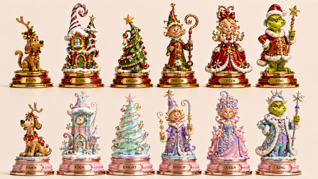 Premium TGR Chess Set PDL