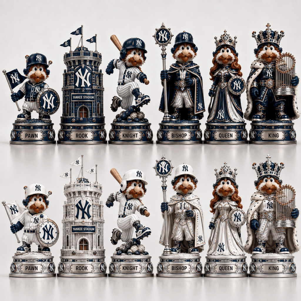 Premium NYY Chess Set NPL