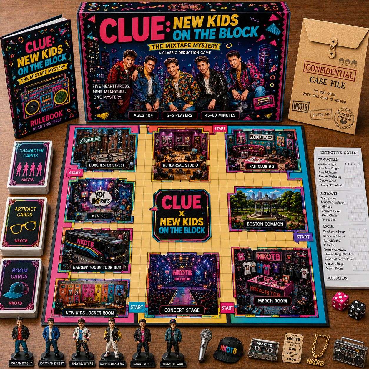 Premium NKOTB Board Game TTTT
