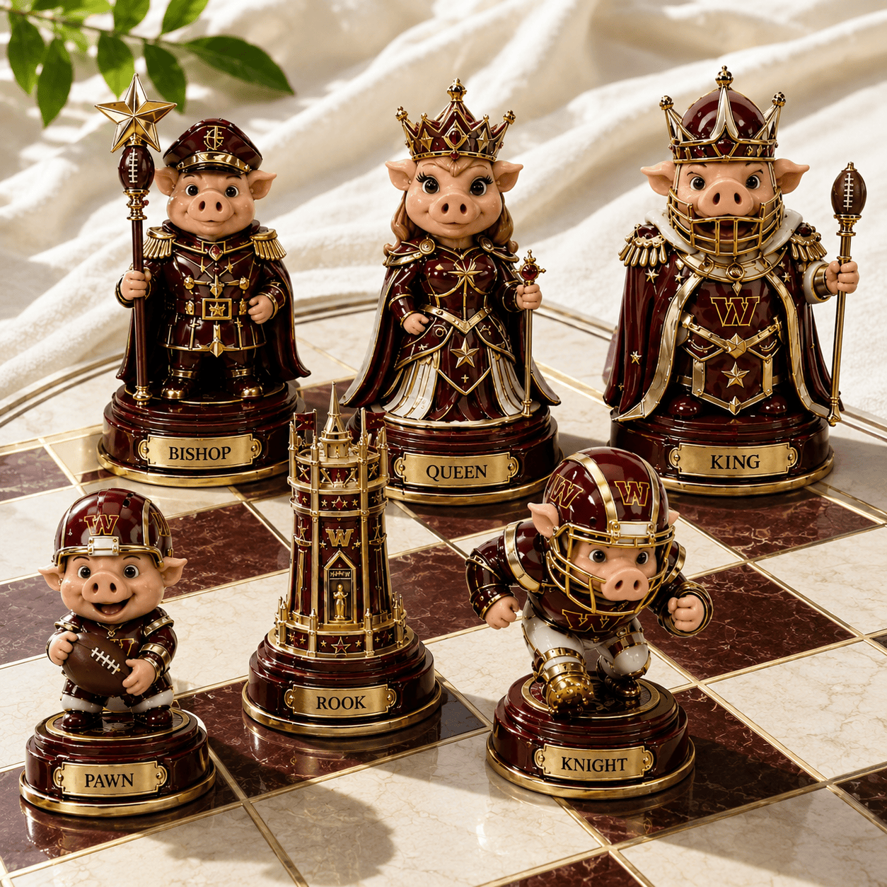 Premium WCD Chess Set PDL