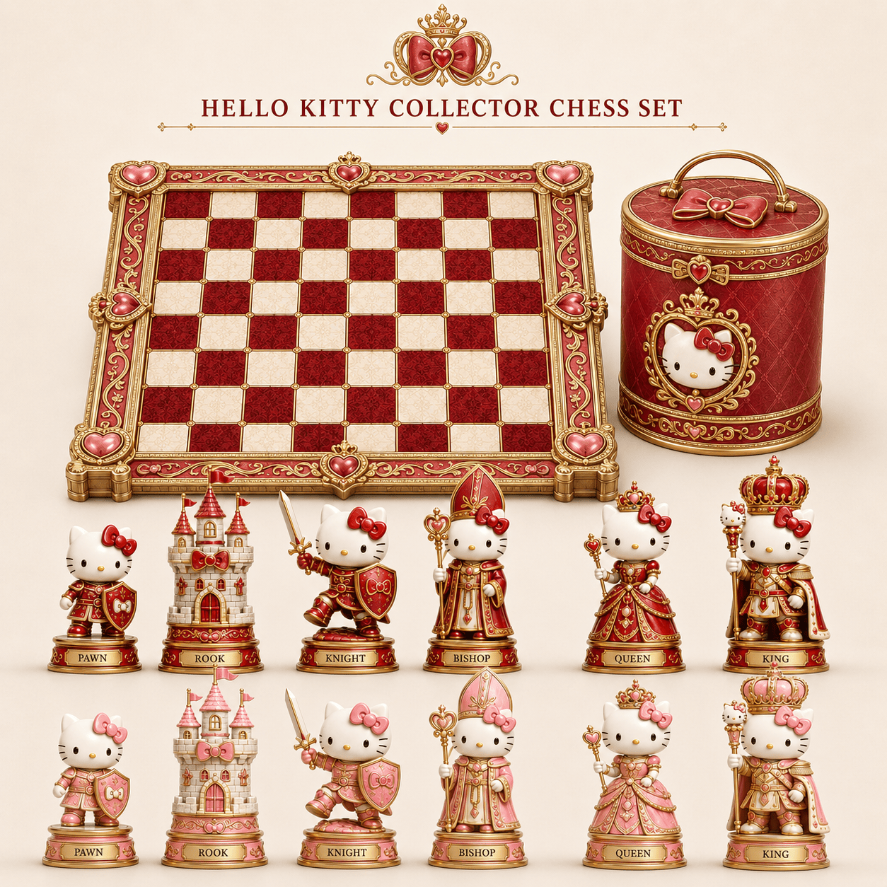 Premium HLKT Chess Set NPL