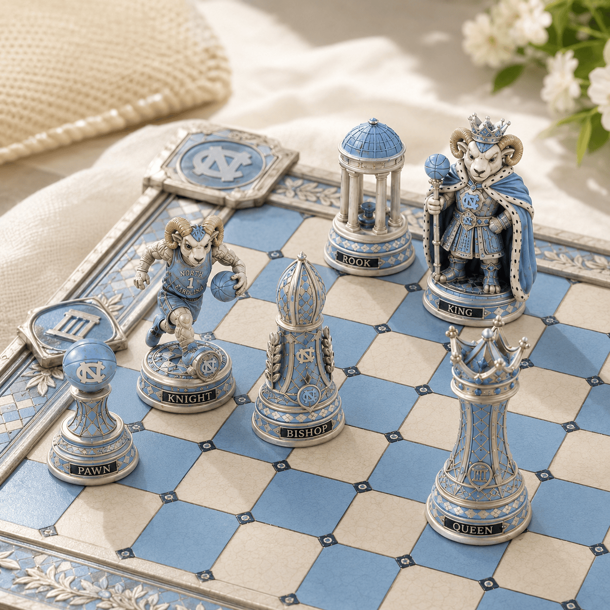 Premium UNC Chess Set NTNA