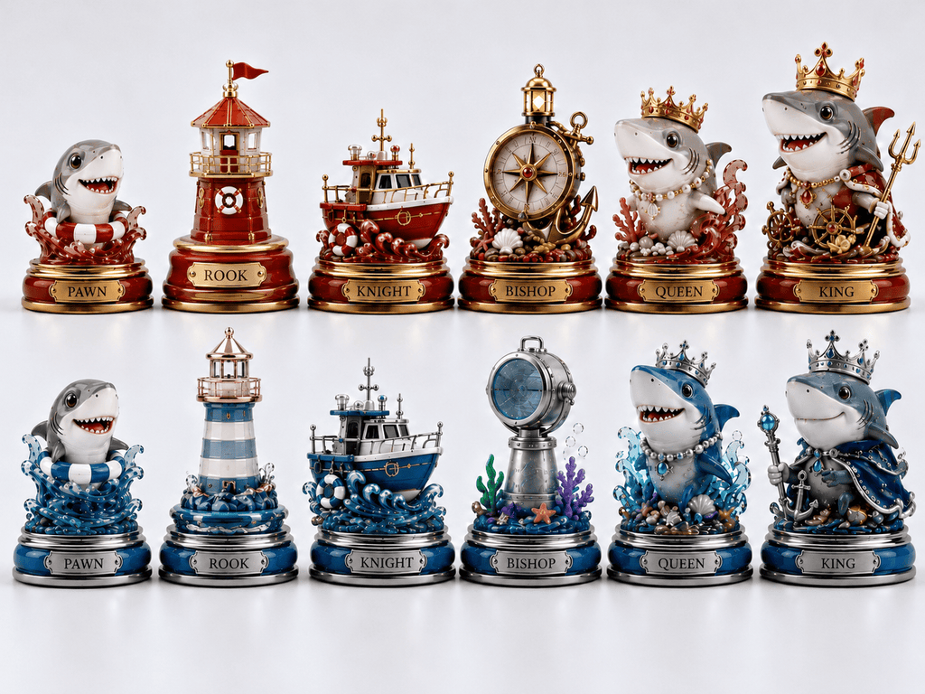 Premium JAWS Chess Set PDL