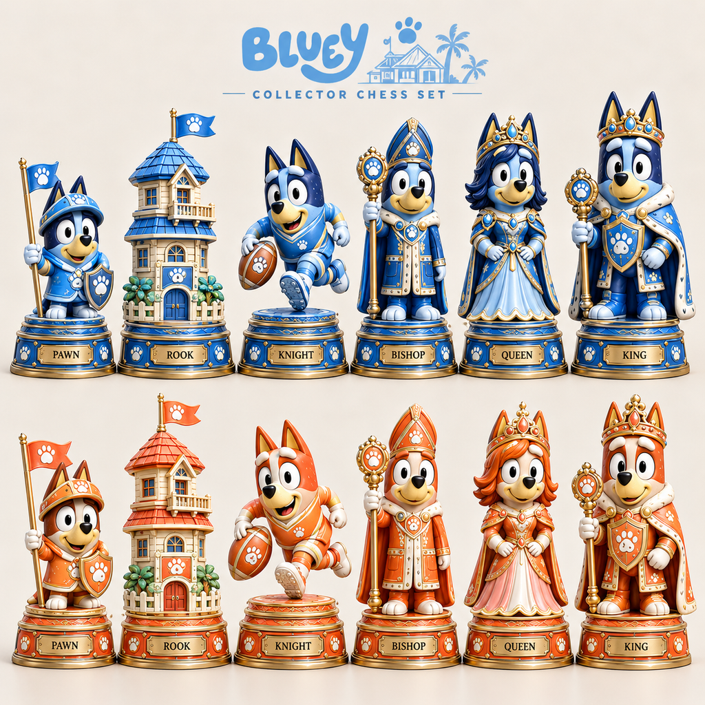 Premium BLU Chess Set NPL