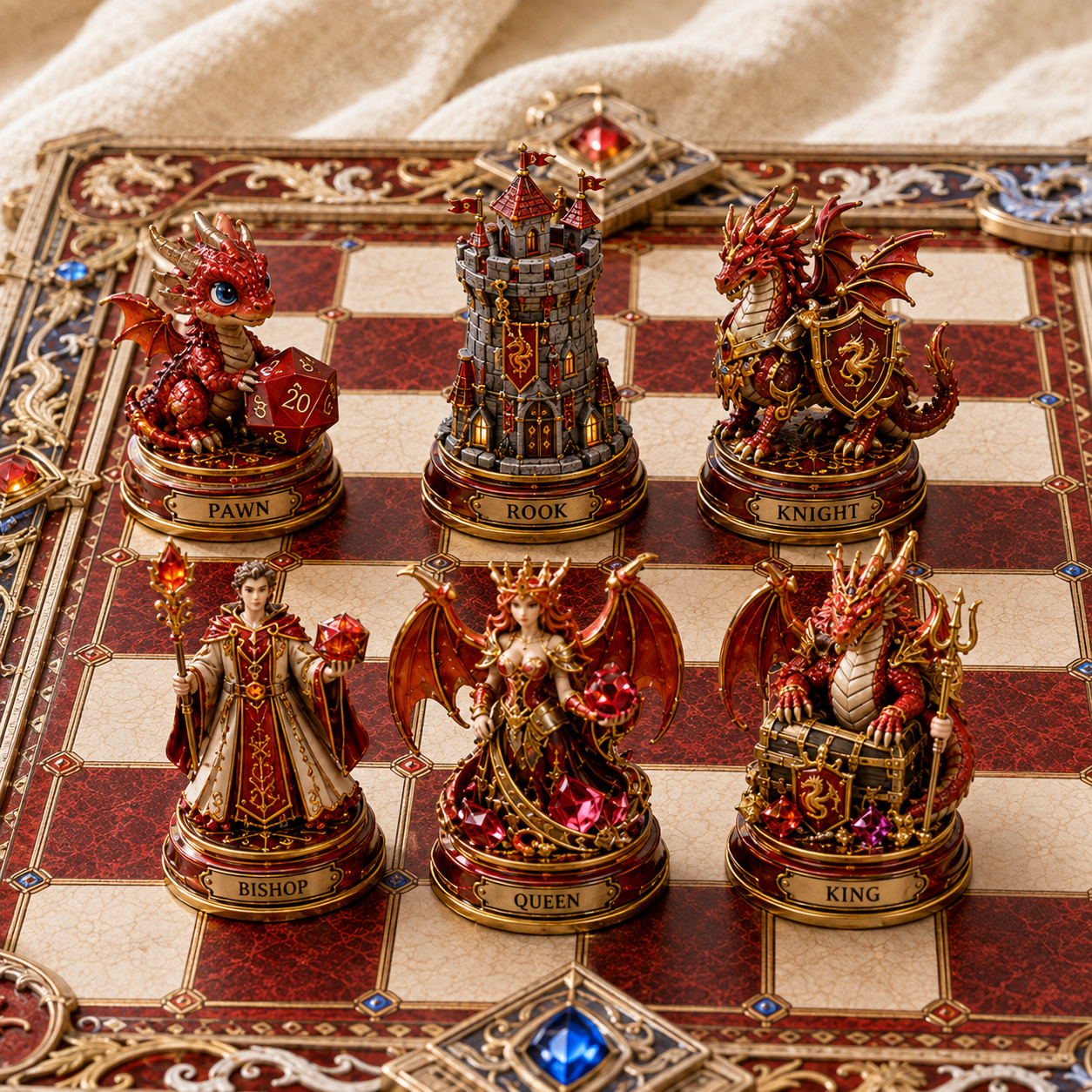 Premium DND Chess Set PDL
