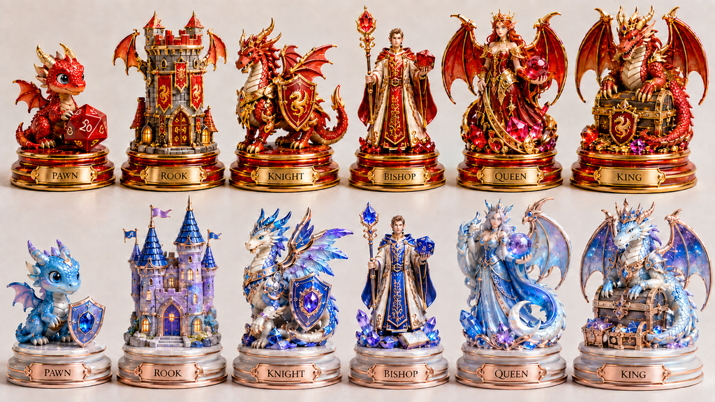 Premium DND Chess Set PDL