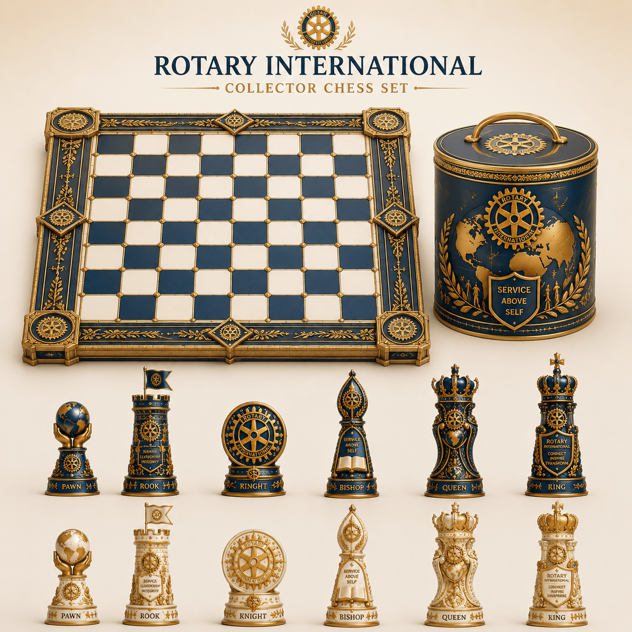 Premium ROTI Chess Set NPL