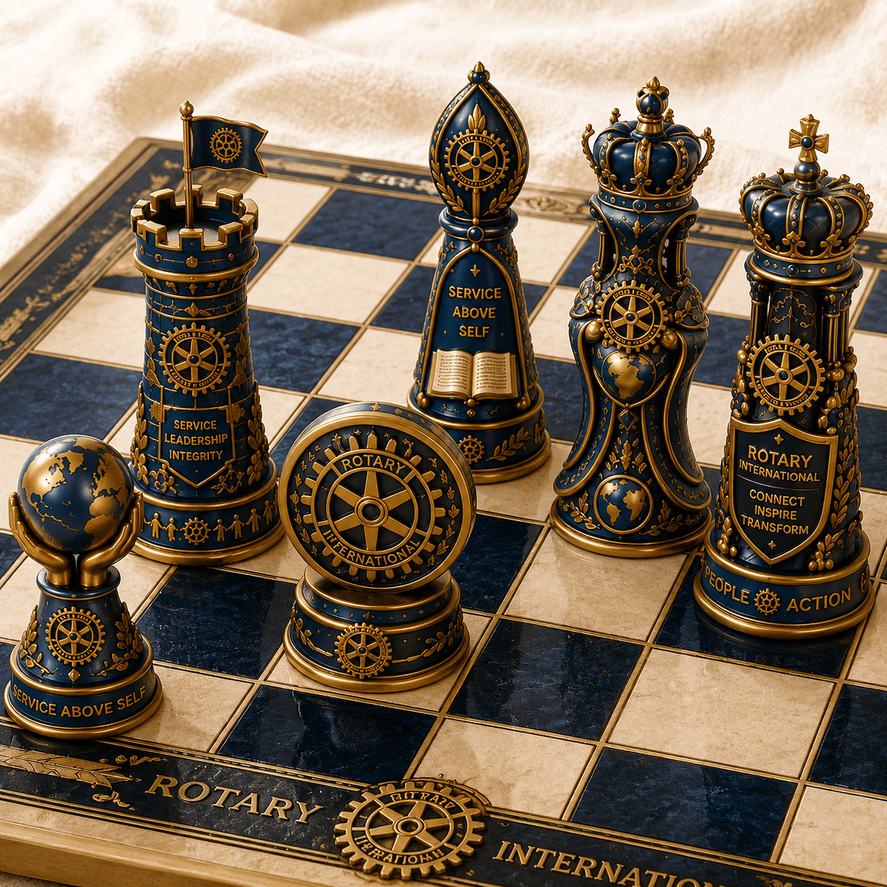 Premium ROTI Chess Set NPL