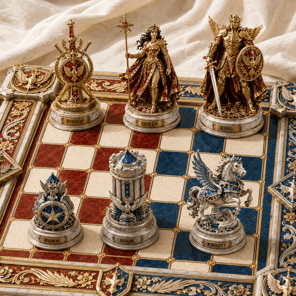 Premium WDWM Chess Set PDL