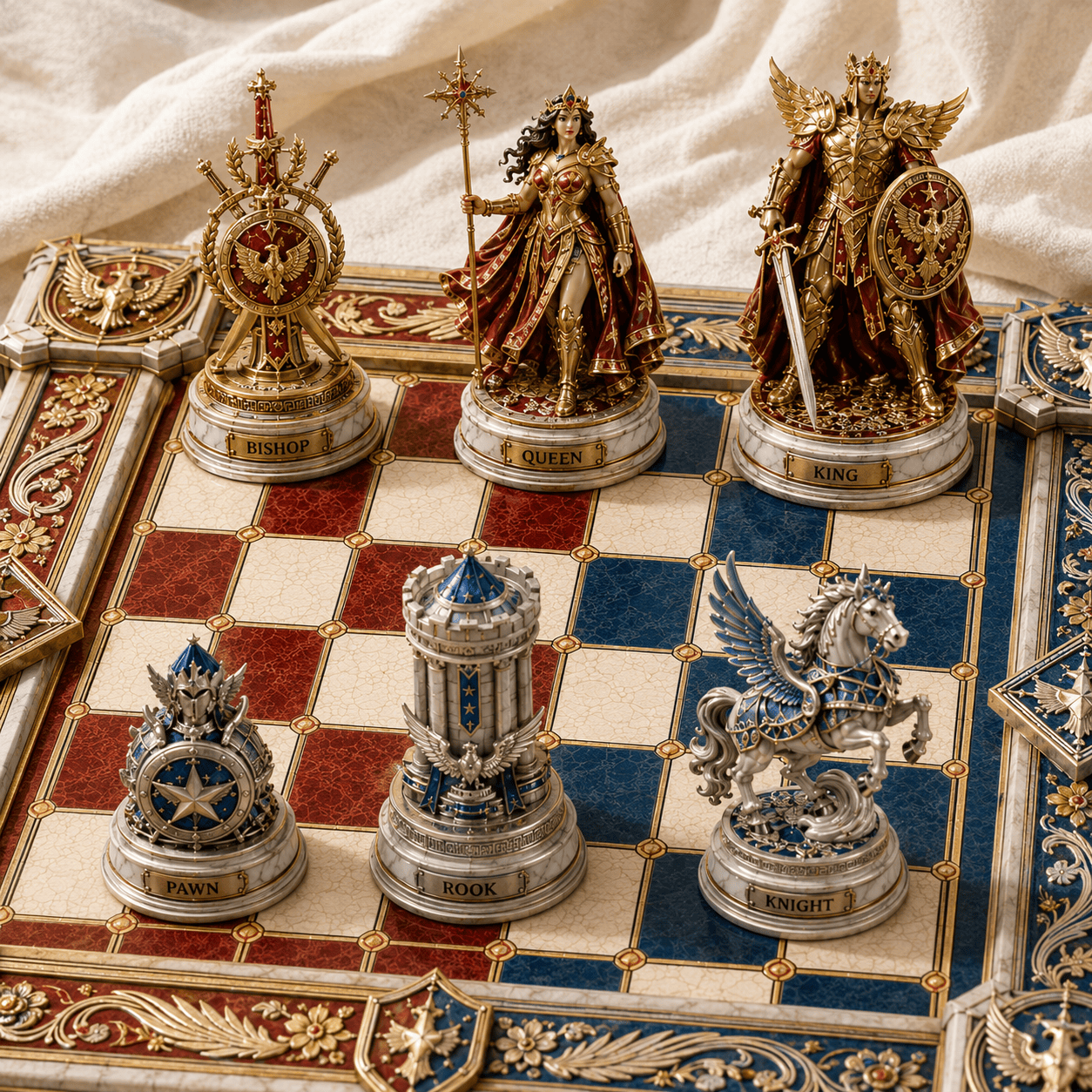 Premium WDWM Chess Set PDL