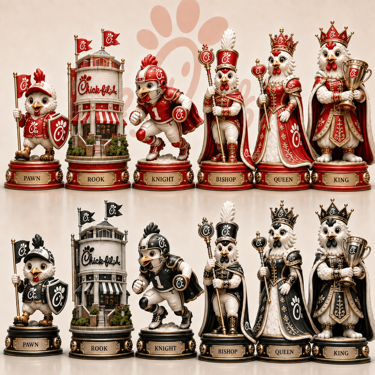 Premium CFA Chess Set NPL
