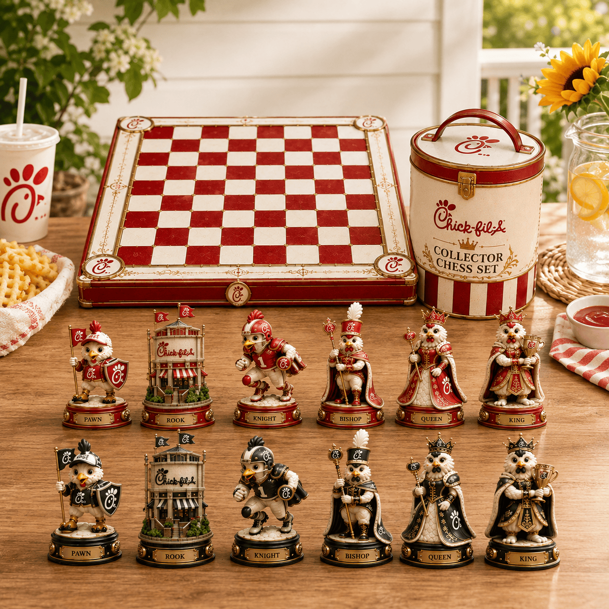Premium CFA Chess Set NPL