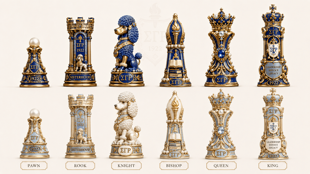 Premium SGRO Chess Set NTNA