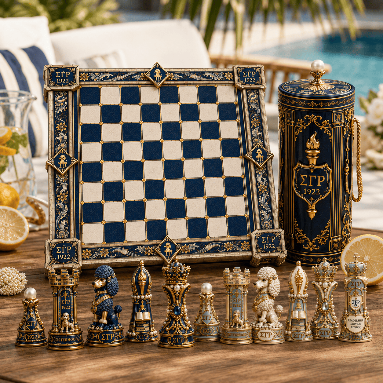 Premium SGRO Chess Set NTNA