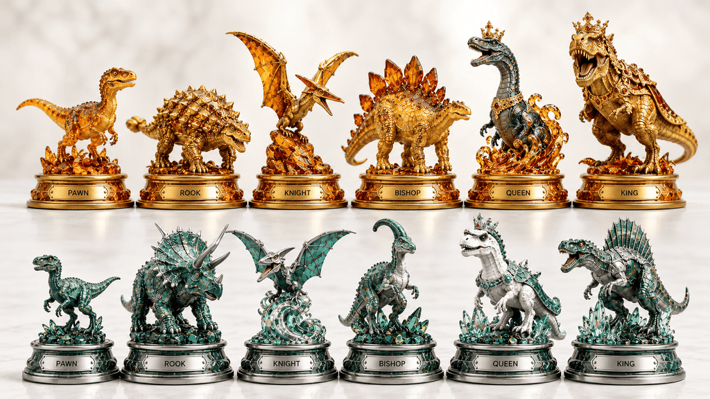 Premium JRSW Chess Set NTNA