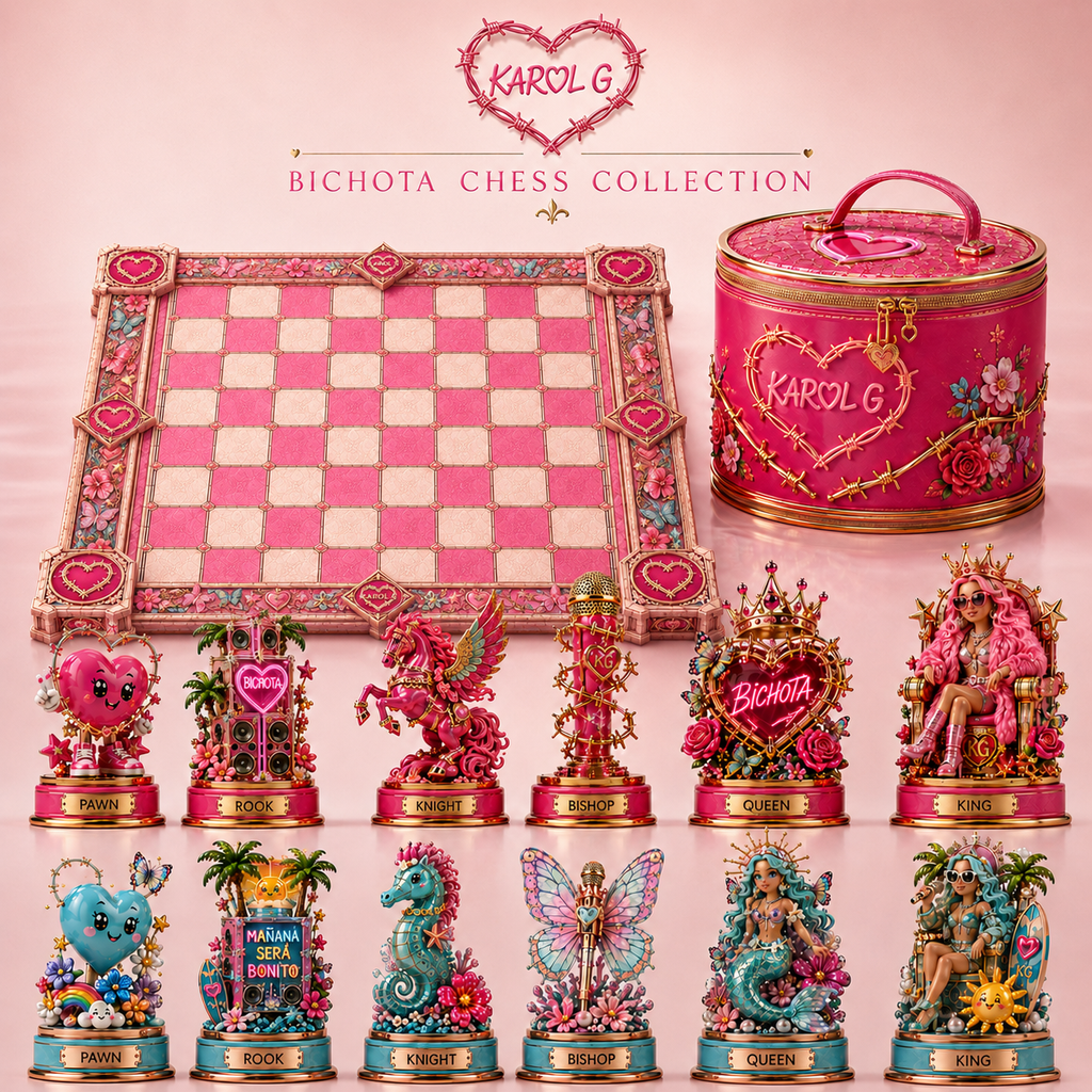 Premium KRG Chess Set NTNA