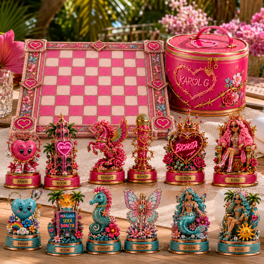 Premium KRG Chess Set NTNA