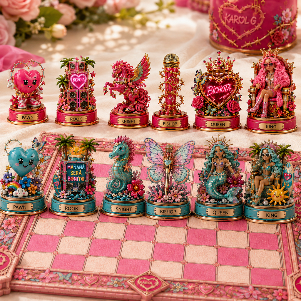 Premium KRG Chess Set NTNA