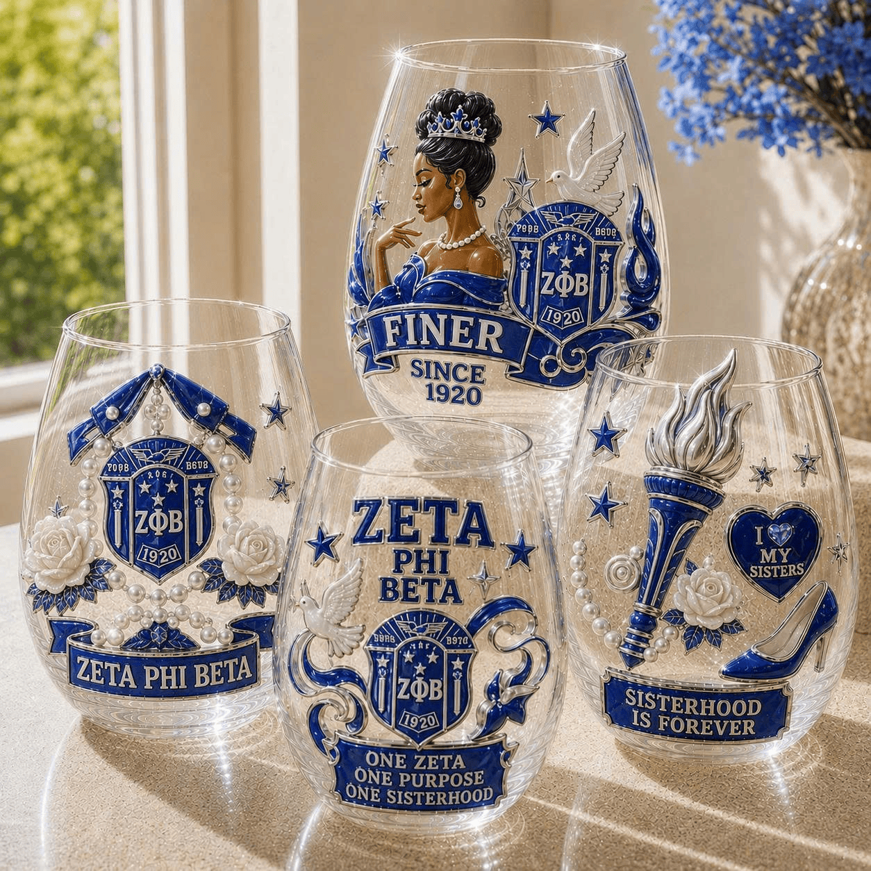 Premium ZPB Wine Glass Cup VTH