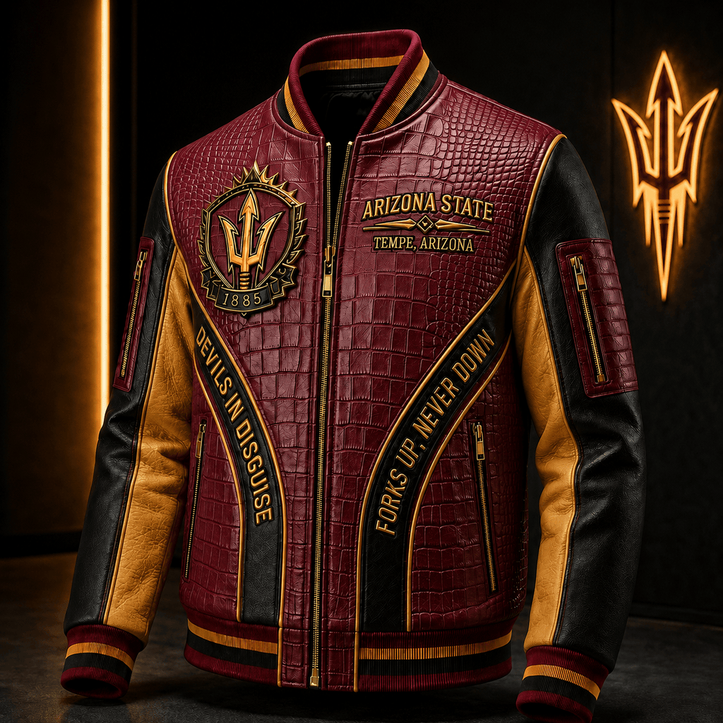 Premium ASSD Leather Zipper Jacket TTMH