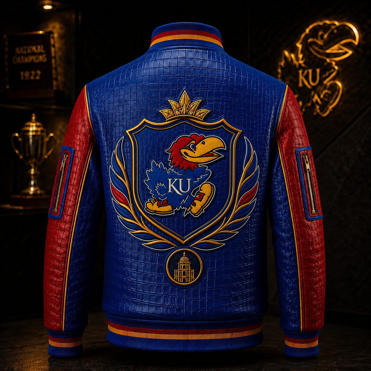 Premium KHSB Leather Zipper Jacket TTMH