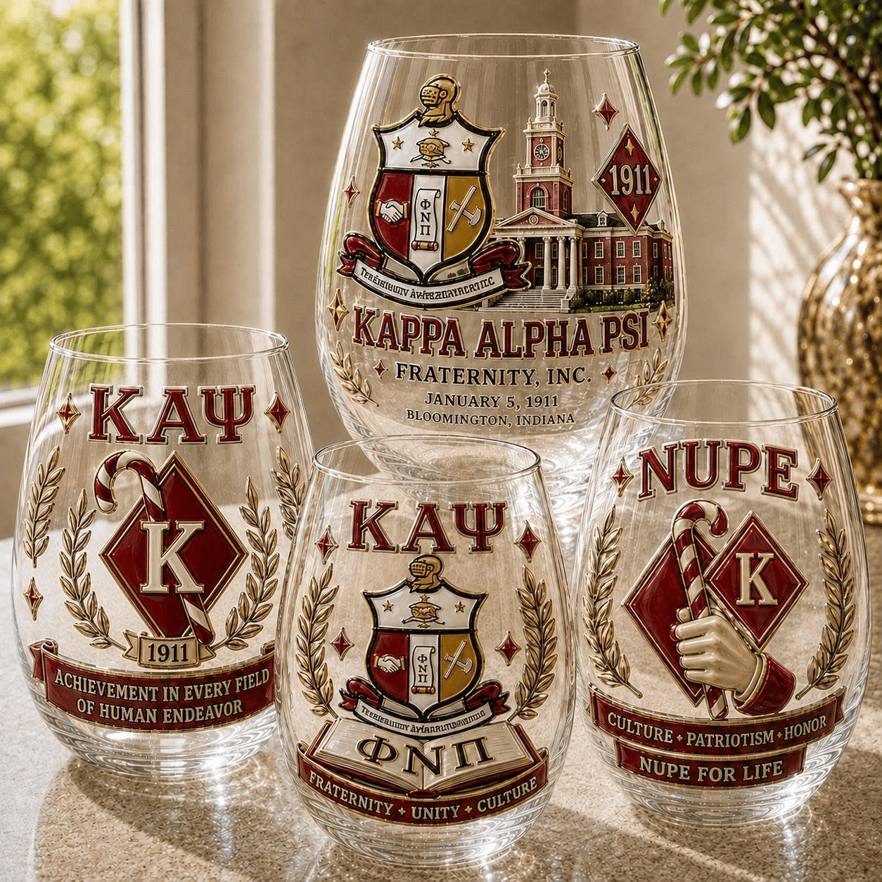 Premium KPAP Wine Glass Cup VTH