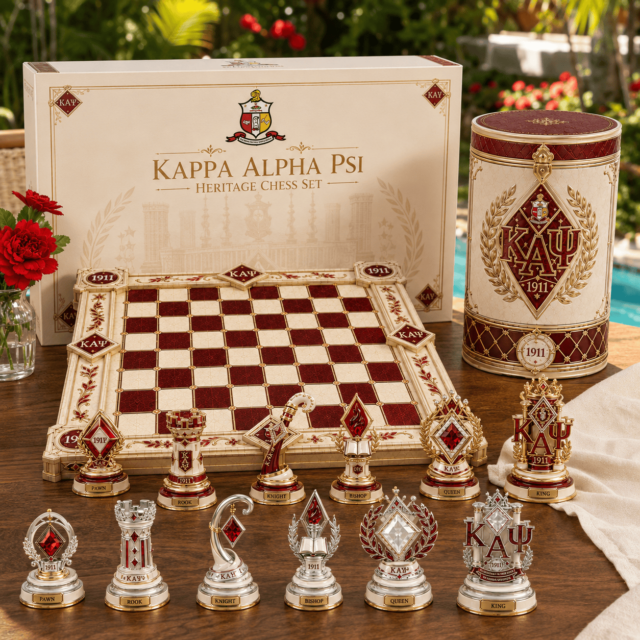 Premium KPAP Chess Set NTNA