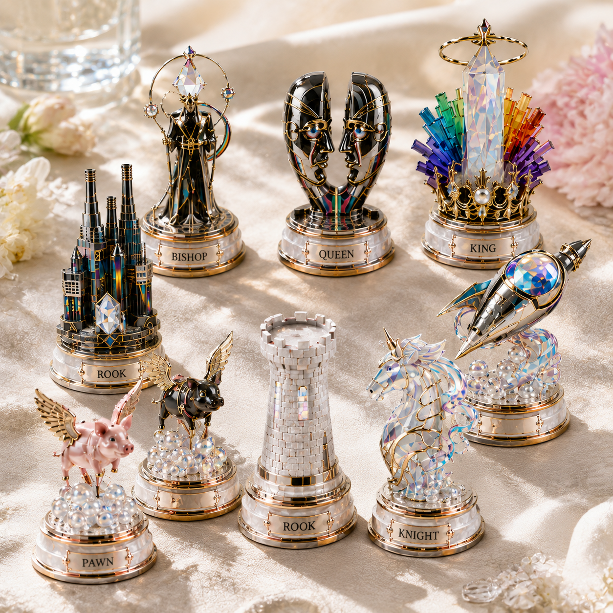 Premium PFD Chess Set NTNA