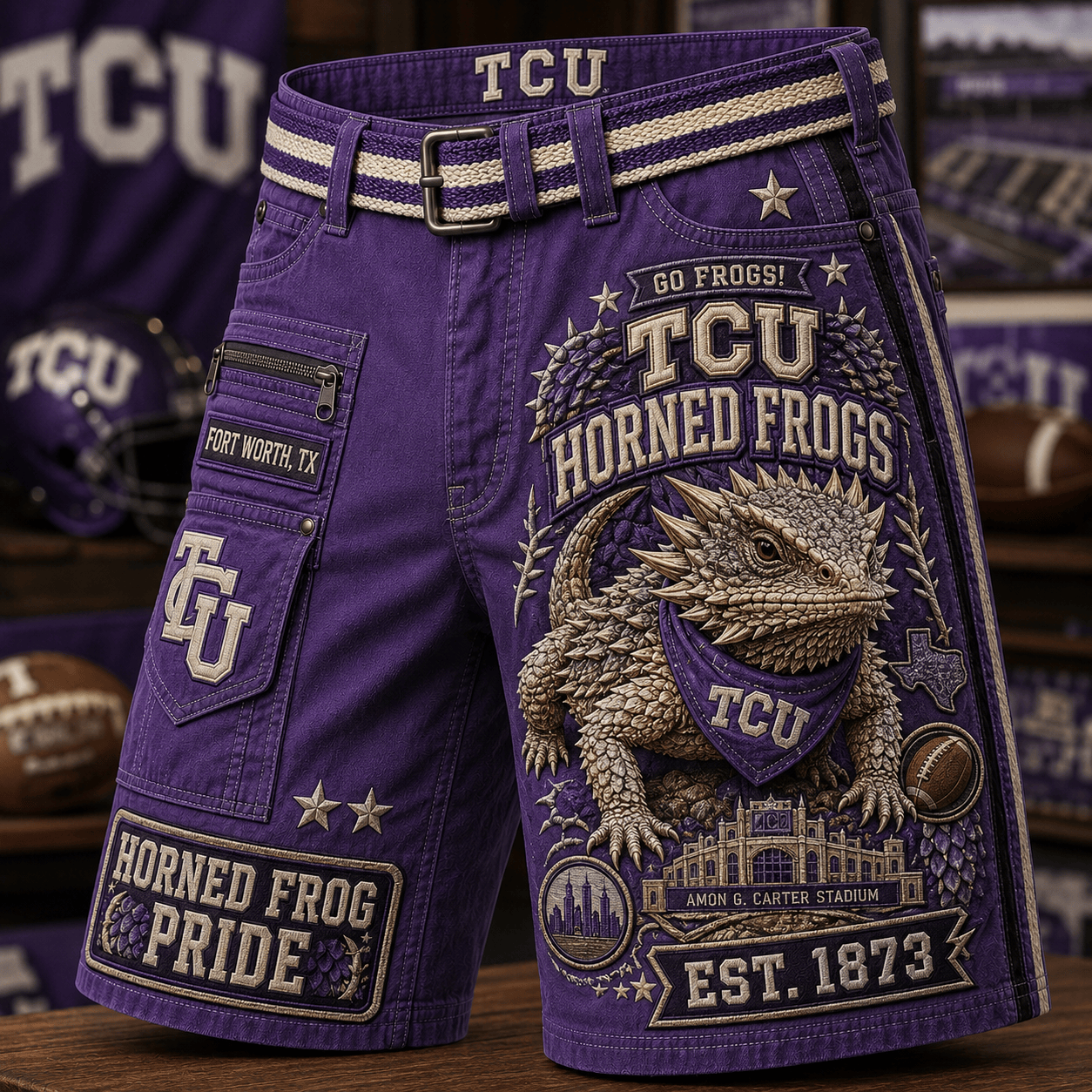 Premium TCU Casual Shorts HQH