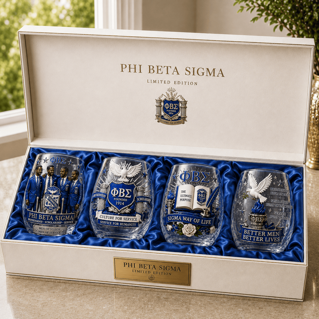 Premium PBTS Wine Glass Cup VTH
