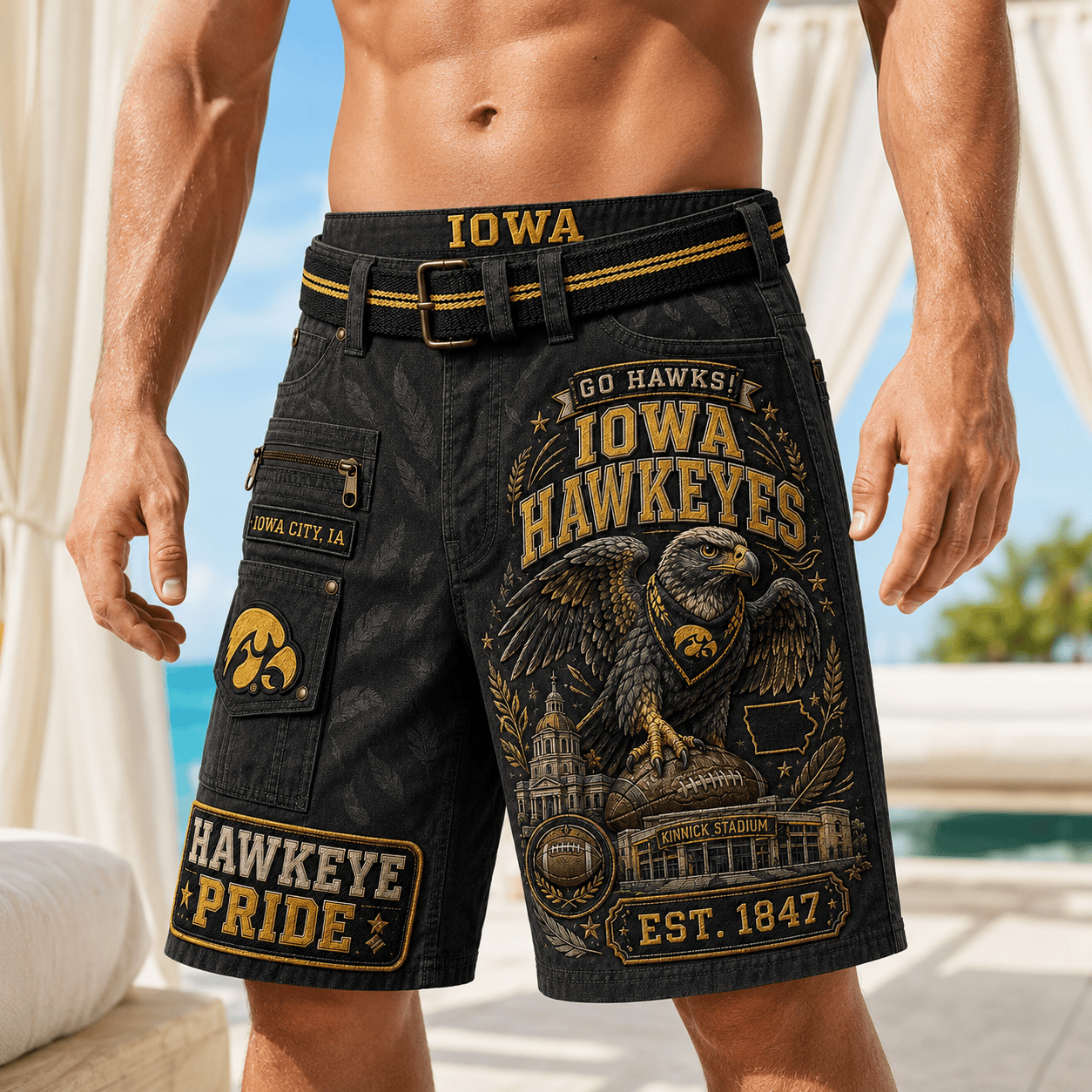 Premium IWHK Casual Shorts HQH