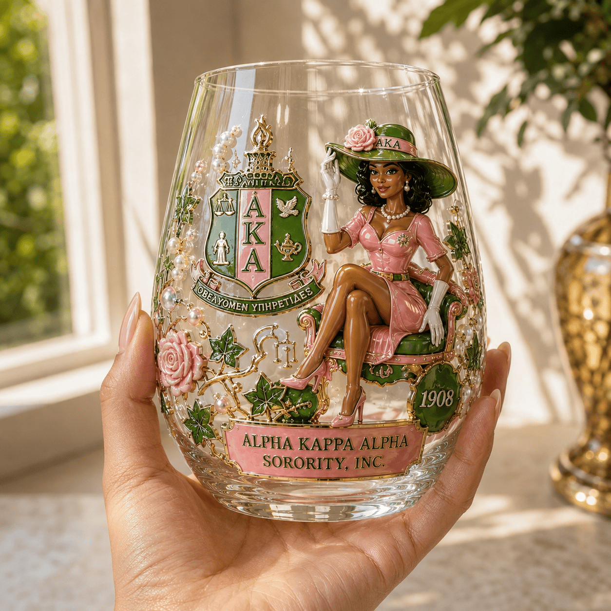 Premium AKA Wine Glass Cup VTH