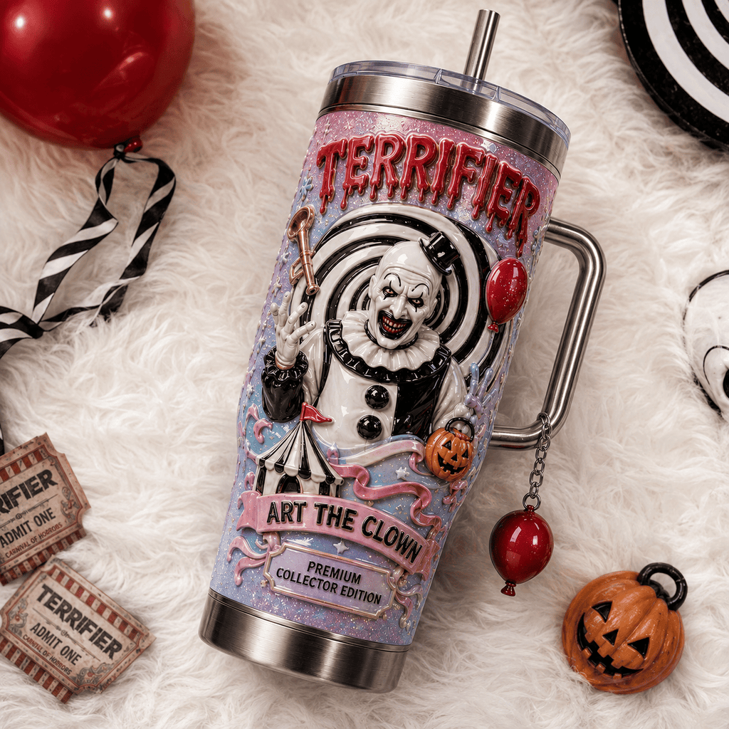 TEF 40oz Tumbler With Handle TTNL