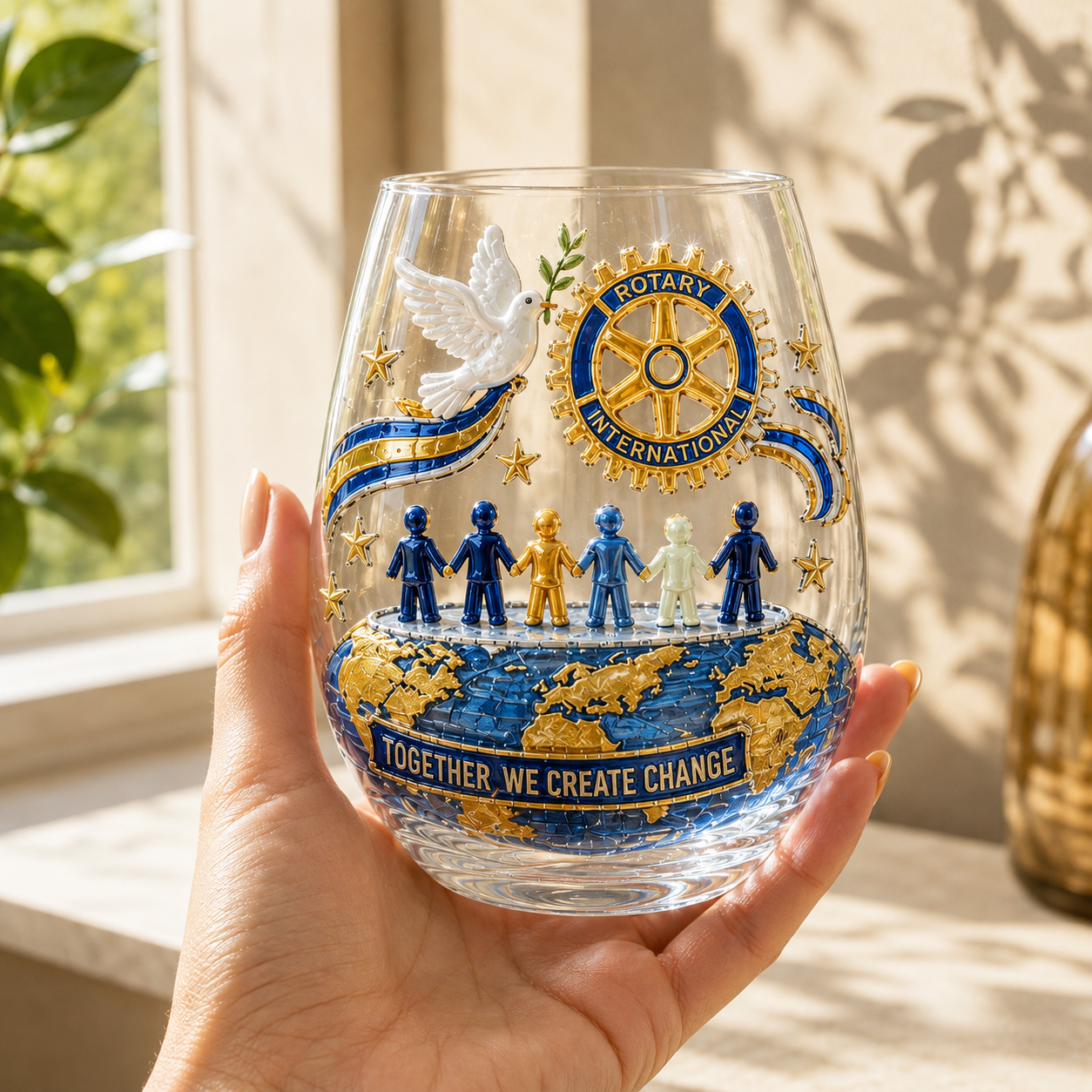 Premium ROTI Wine Glass Cup VTH