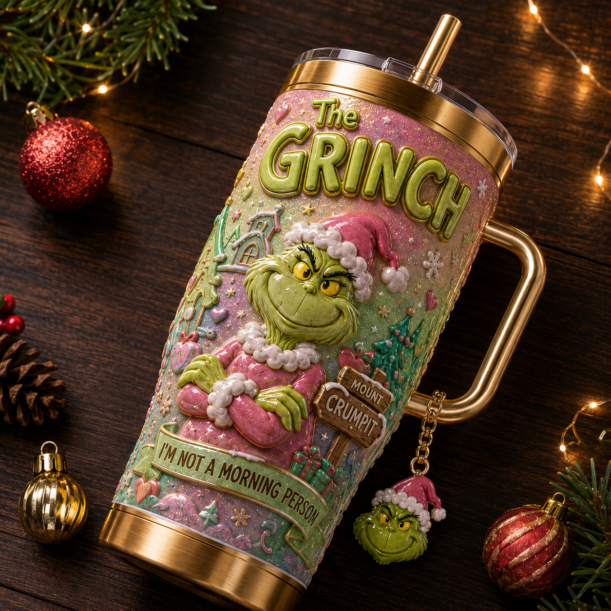 TGR 40oz Tumbler With Handle TTNL
