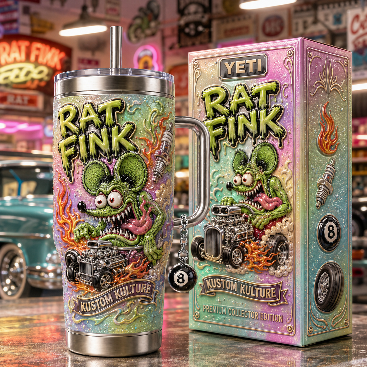 RFK 40oz Tumbler With Handle TTNL
