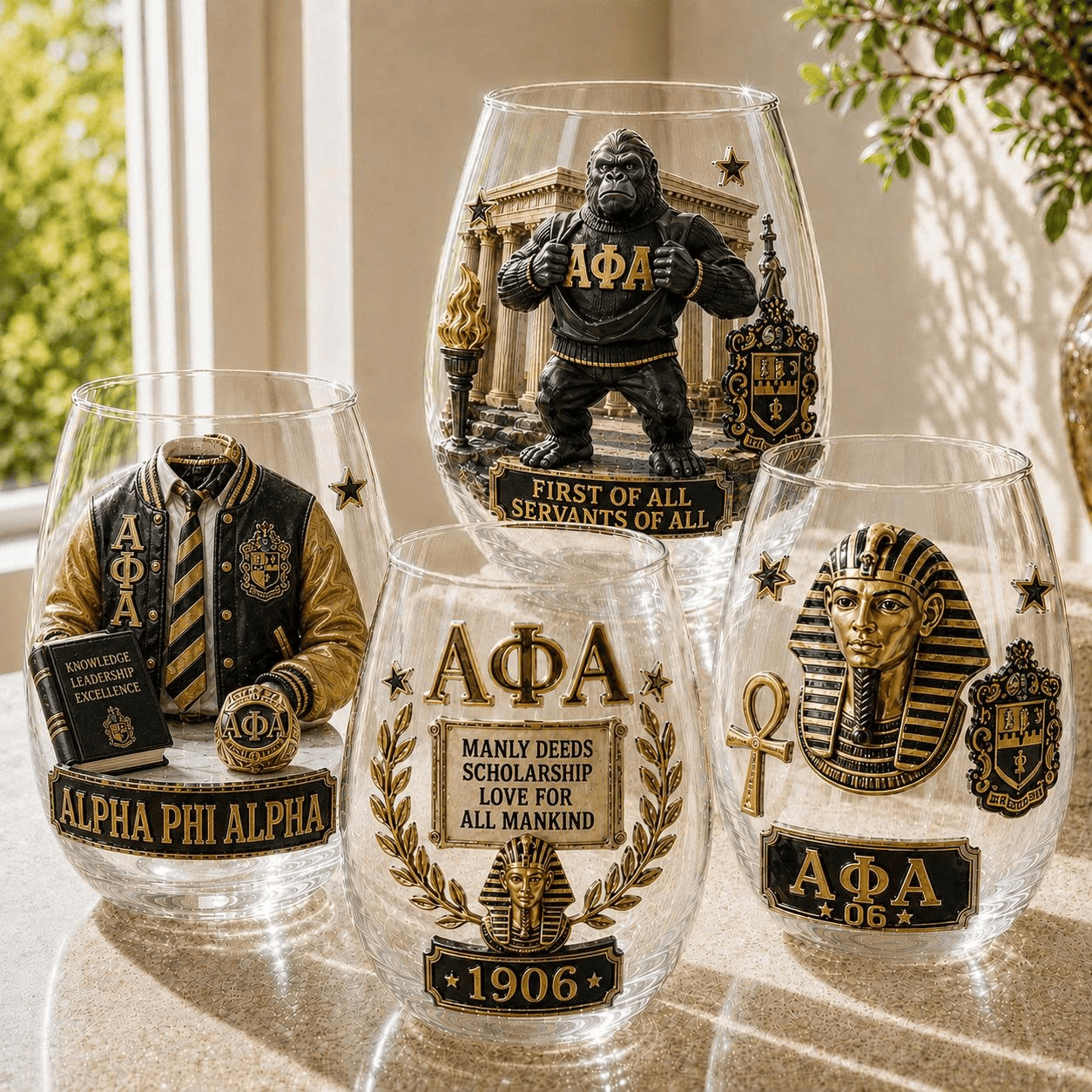 Premium APA Wine Glass Cup VTH